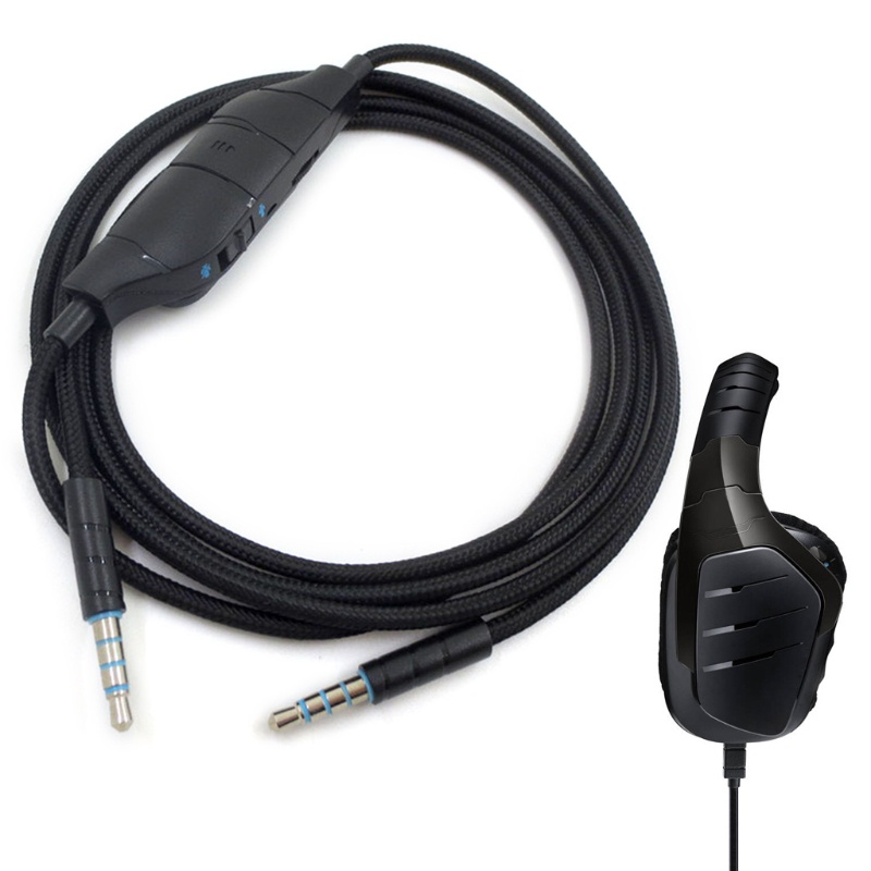 Cre 2021 Kabel Audio Headphone Pengganti Untuk Logitech G633 G635 G933 G935