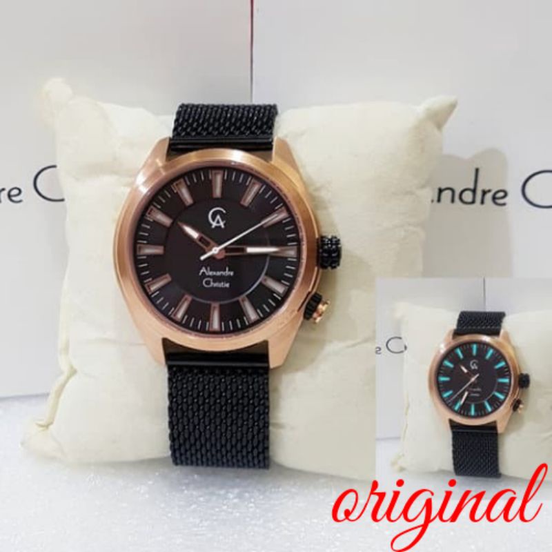 Jam Tangan Alexandre Christie Pria Ac 8630 Alexander Christie Pria