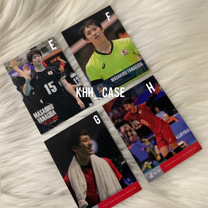 Masahiro Yanagida - Ryujin Nippon Trading Card 2015 2017 2019 2021 (stok selalu diupdate)