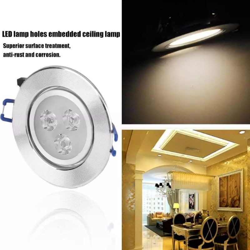 Downlight LED 3 mata 3 Watt