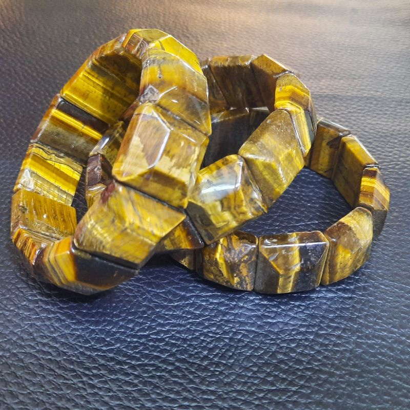 GROSIR GELANG ORIGINAL TIGER EYE KOTAK 20X20MM