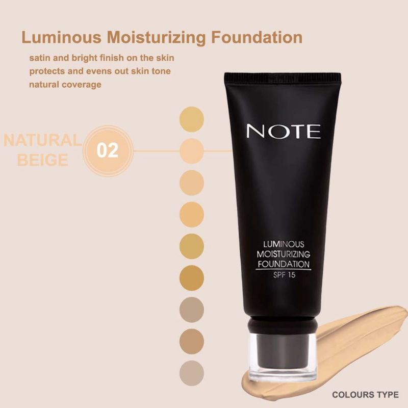 NOTE COSMETICS Luminous Moisturizing Foundation