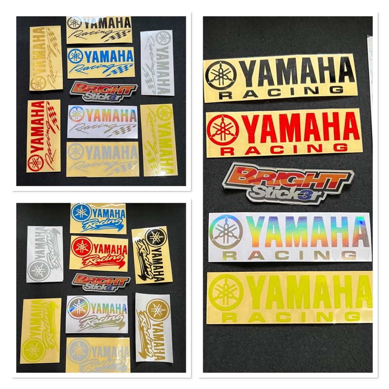 STICKER STIKER YAMAHA RACING CUTTING