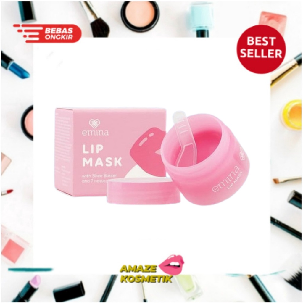 EMINA LIP MASK 9 gr || Lip Mask Emina 9gr