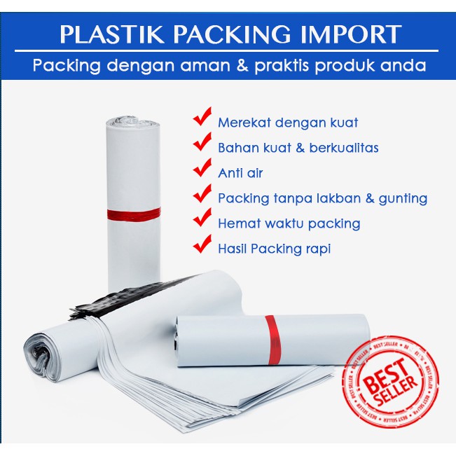 

Plastic Packing Online Shop Amplop olshop Waterproof Polymer Kuat