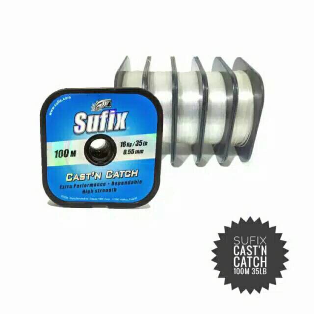 SENAR PANCING SUFIX CAST N CATCH 35LBS