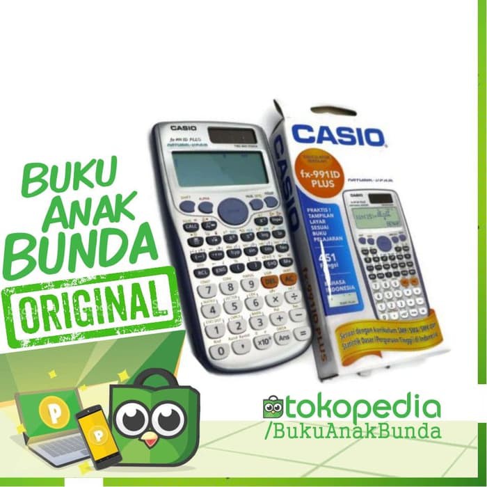 

Kalkulator Casio FX 991 Id Plus &#40- Ada Kartu Garansi / ORIGINAL &#41-
