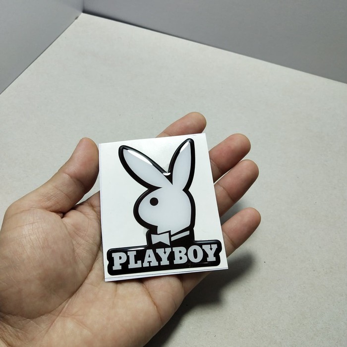 

stiker playboy besar timbul