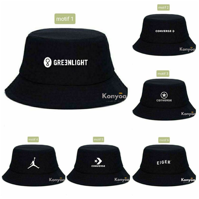 Topi BUCKET Premium Original / BUCKET Hat Distro / Topi Unisex