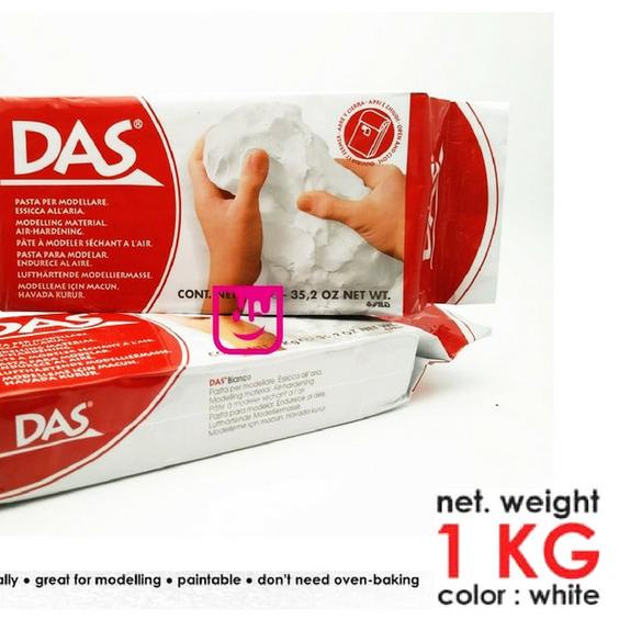 

➮ DAS CLAY PUTIH 1 KG ➱
