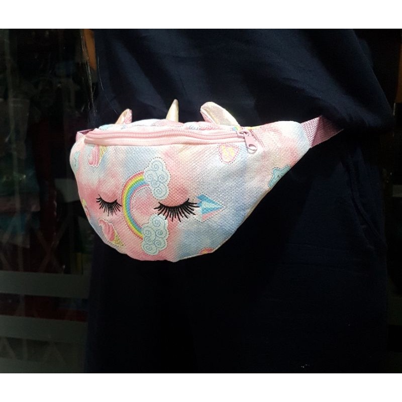 Tas Selempang Tas Pinggang Anak Unicorn Slingbag Anak Unicorn