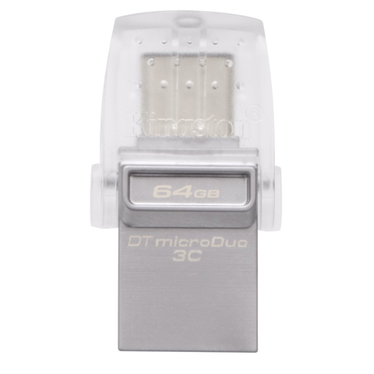 Kingston Flash Drive OTG Disk DTDUO3C 64GB USB 3.2 Garansi Flashdisk