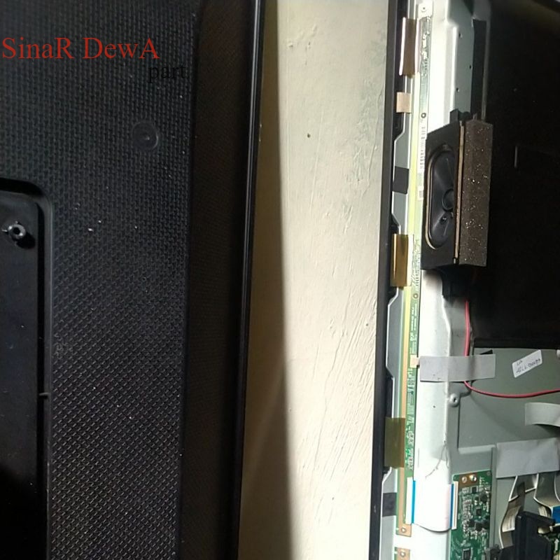 tcon - tikon bawah yg langsung kelayar plus cof spasang kanan kiri tv led samsung 43lk5000 - 43lk500