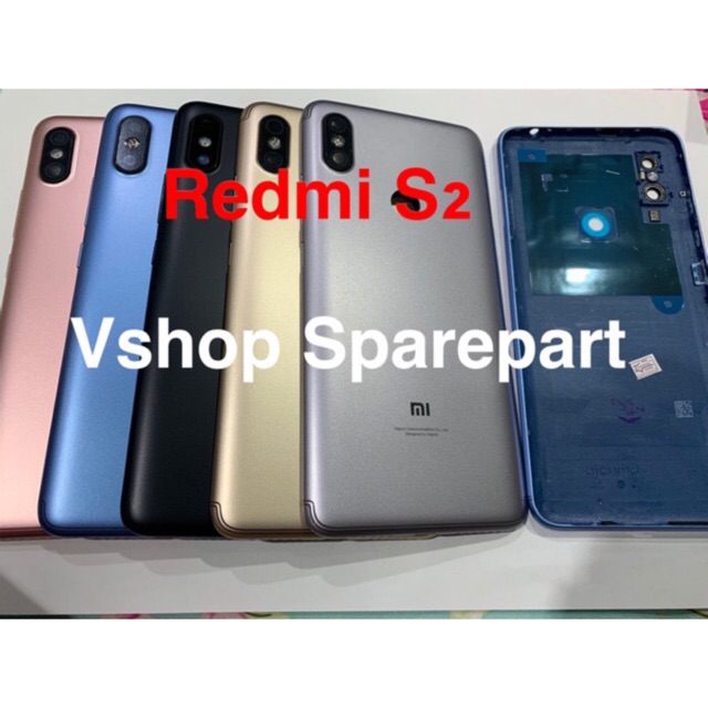 Backdoor Back Casing Tutupan Belakang Xiaomi Redmi S2