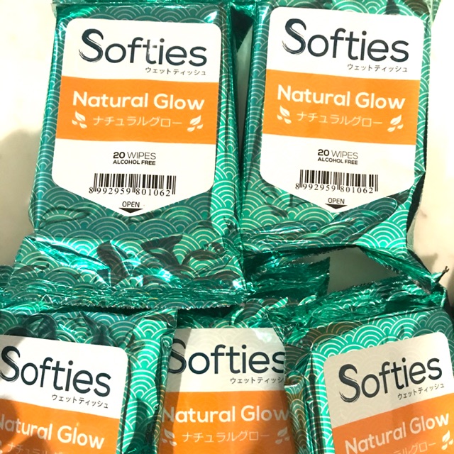 Softies tissue basah