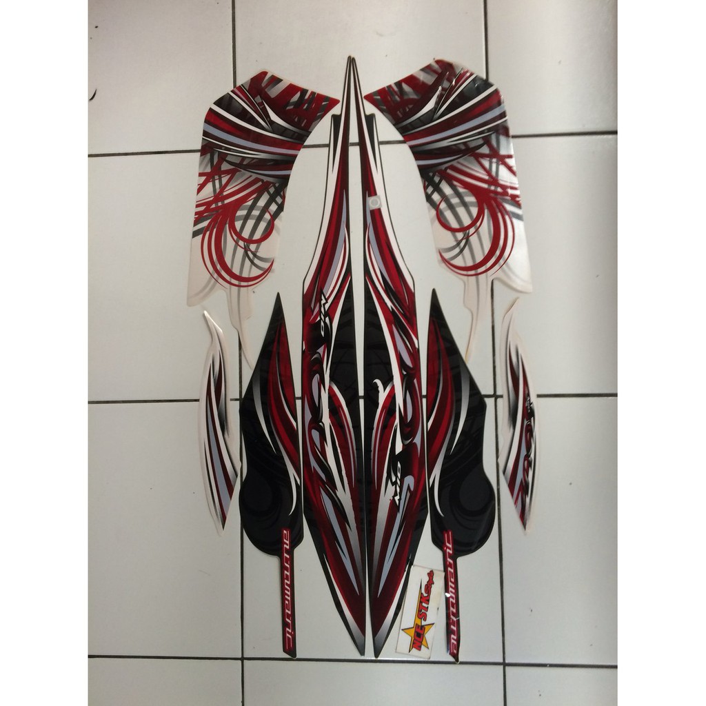 Stiker striping Mio Soul 2009.