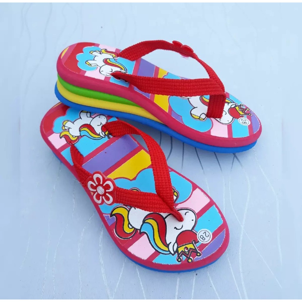 sandal anak perempuan kuda pony pinggul