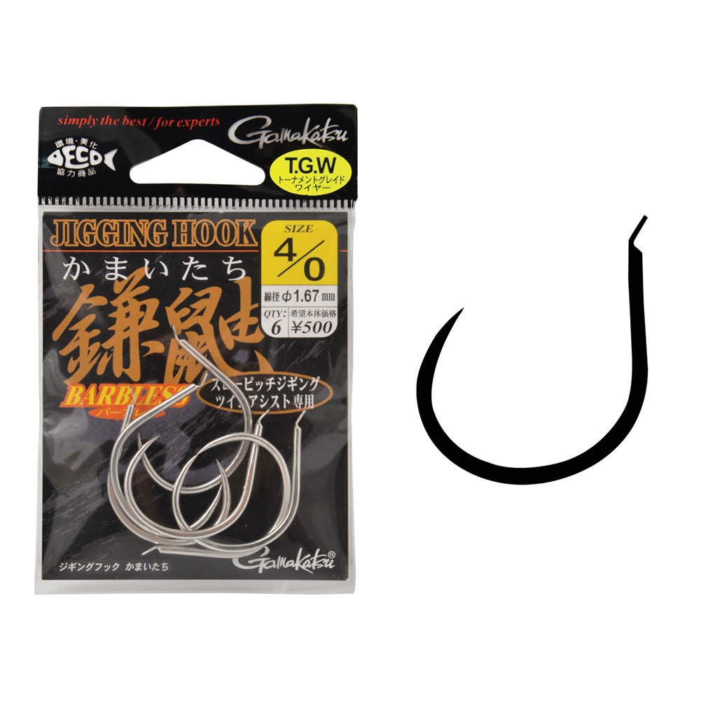 SEAHAWK Kail Pancing Gamakatsu Bara Jigging Kamaitachi Original