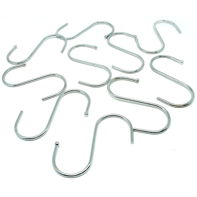 Hanger Gantungan Serbaguna Stainless Steel 10 PCS