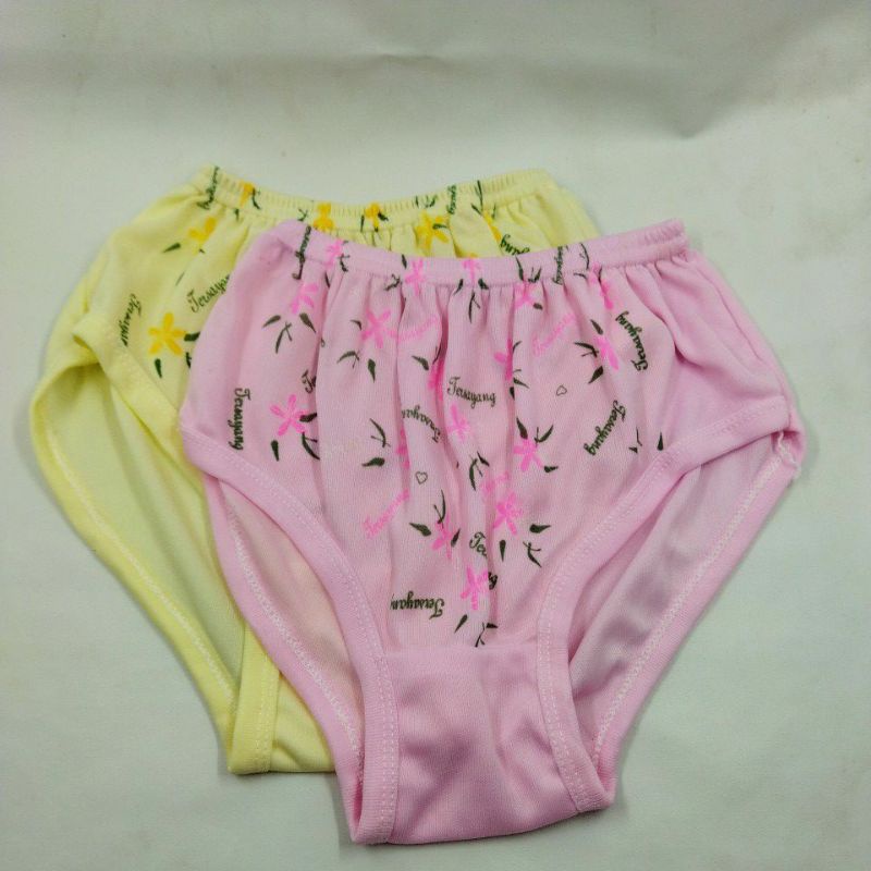 12 PCS Undies Celana Dalam Wanita Motif Hyget Ukuran ampe extra jumbo size 3L/ XXXL