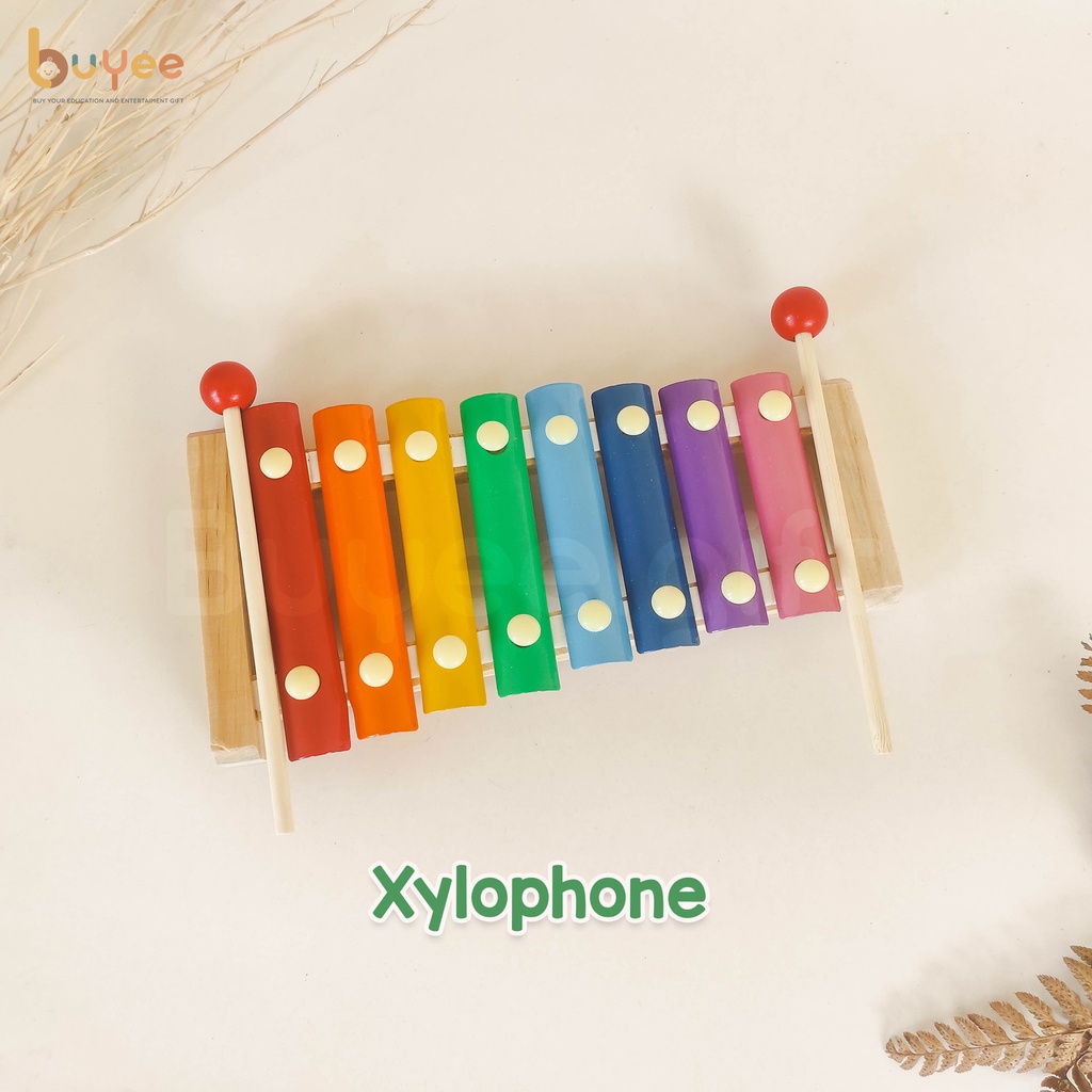 Xylophone Kayu | Alat Musik Anak | Kolintang Warna Warni