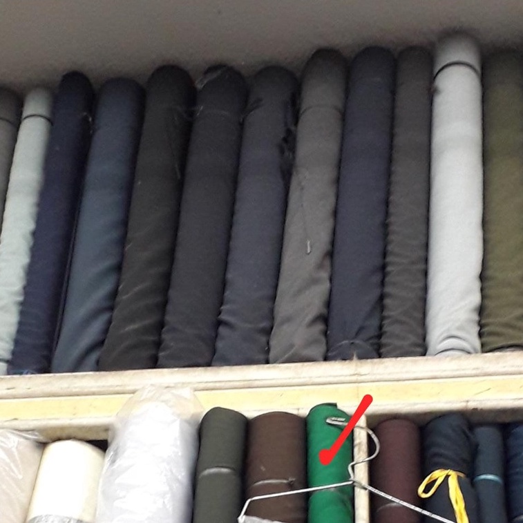 Kain Wool Wol Premium Pro Bahan Baju Seragam Dinas Meteran