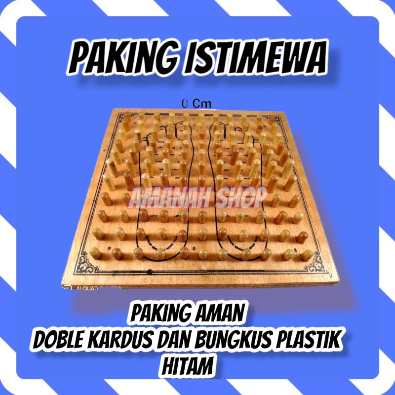 Papan Pijat Kayu/Alat Terapi Kesehatan Kaki