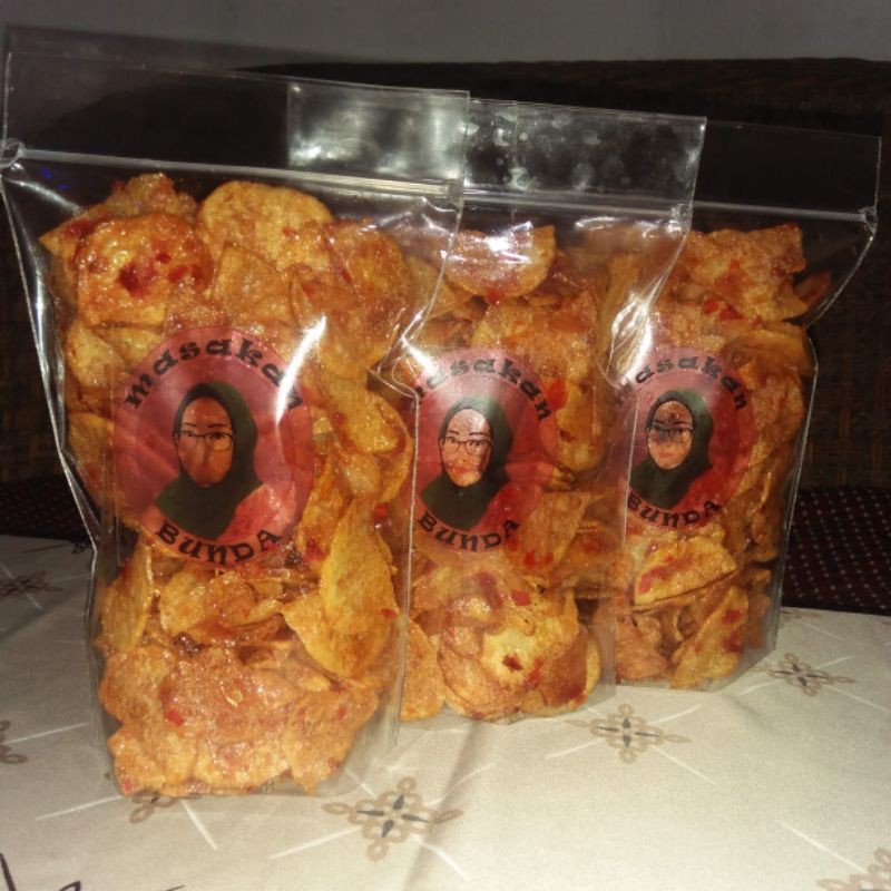 

Keripik Kentang Manis Pedas