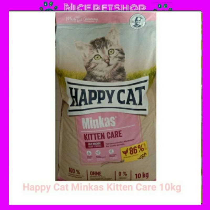 Happy Cat Minkas Kitten 10 Kg Makanan Kucing Dry food