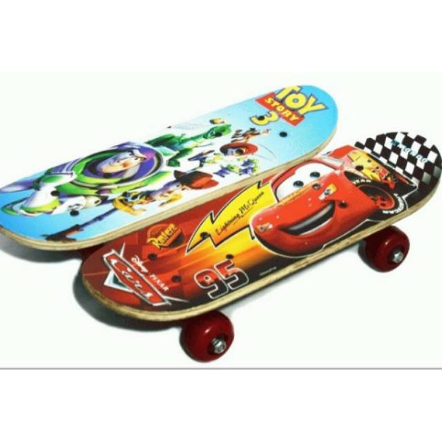 Skateboard Anak Kecil Motif Gambar