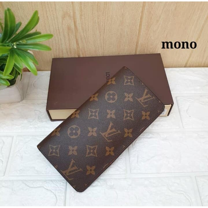 Dompet  lv lipat impor wanita polos