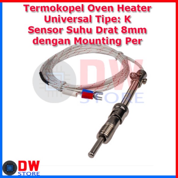 

Unik Termokopel Oven Universal Thermocouple Sensor Suhu Oven Deck 12mm Per Limited