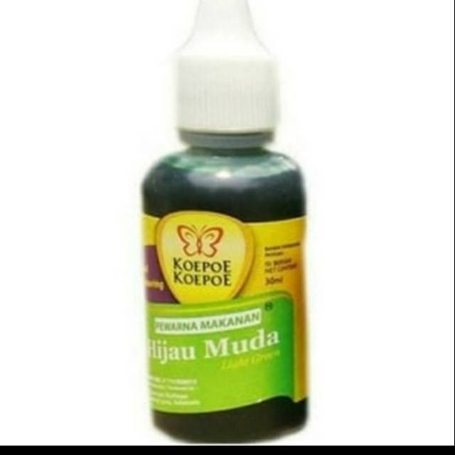 

KOEPOE KOEPOE PERWARNA MAKANAN HIJAU MUDA 30 ml