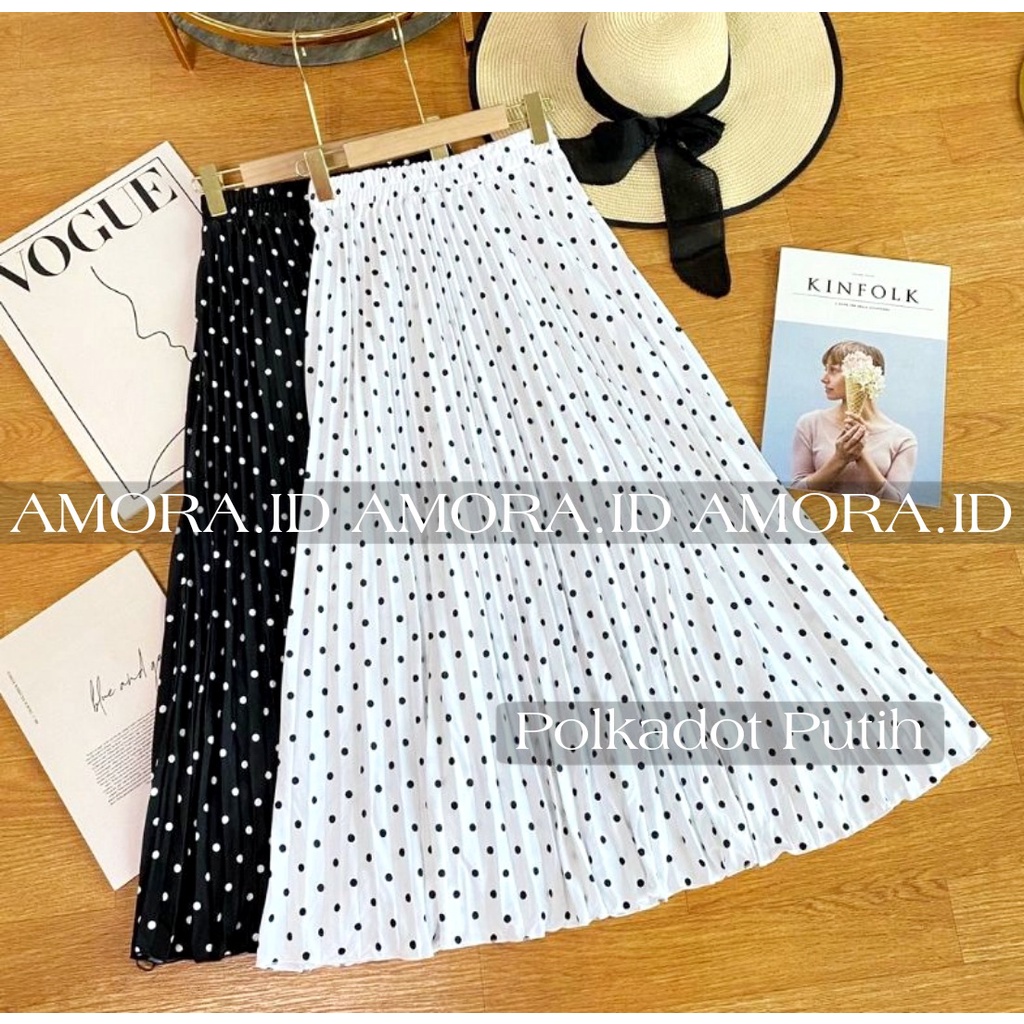 ROK PLISKET LILY TULIP DAILY DAISY POLKADOT PREMIUM