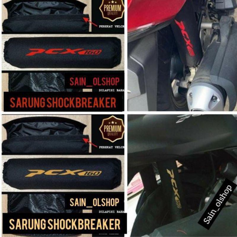 (HARGA SATUAN) sarung shockbreaker PCX 160,sarung shockbreaker  PCX Honda,sarung belakang PCX