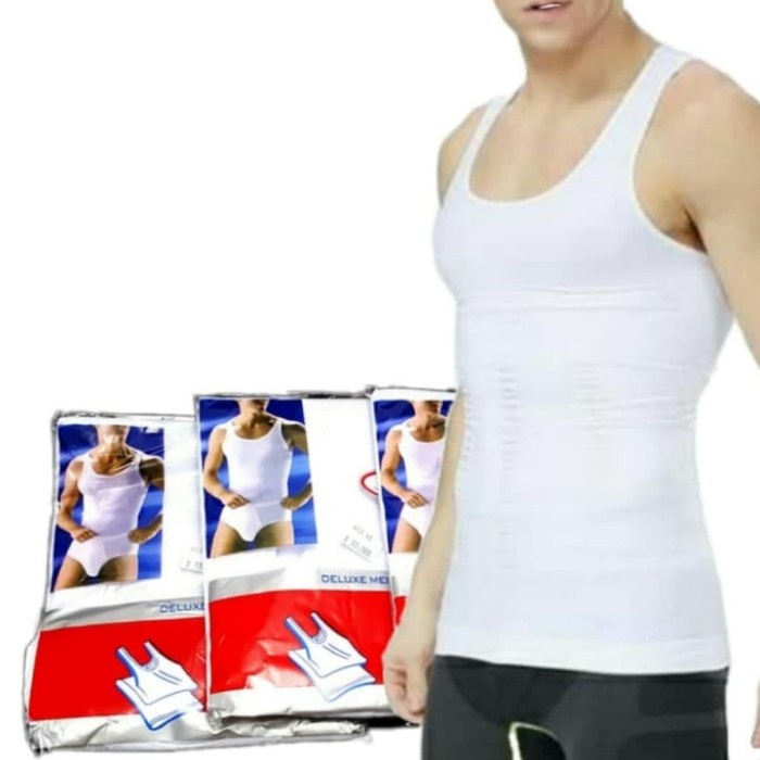 3 Pcs Singlet Jovac Pria Dewasa | Kaos Dalam Jovac | Pakaian Dalam Laki-Laki Dewasa | Open