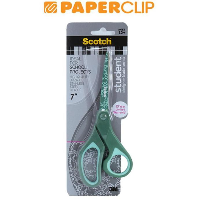 

✨BISA COD✨ SCISSORS 3M SCOTCH STUDENT 1427S-BOT 7INCH