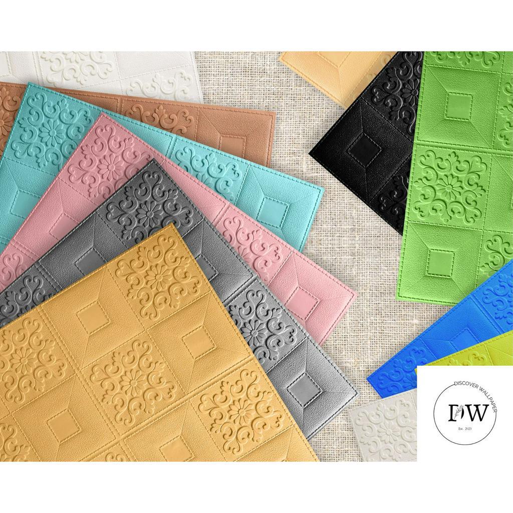 Wallpaper Dinding 3D Stiker / Wallfoam 3D Stiker Dekorasi Rumah Murah Keren / Wallpaper Estetik / Wa