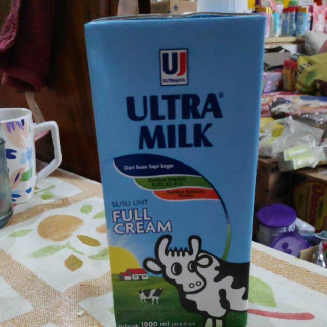 Susu Ultra milk Full cream/Coklat 1000ml