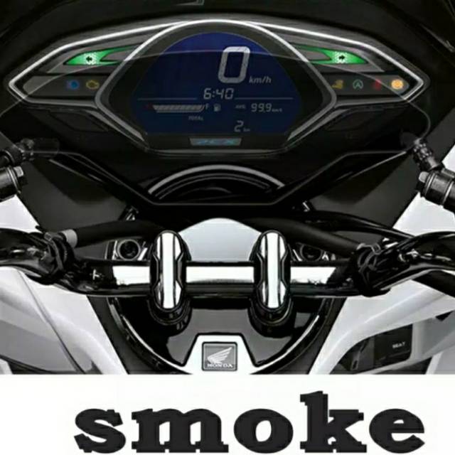 Sticker spido sticker spidometer pcx transparant hitam