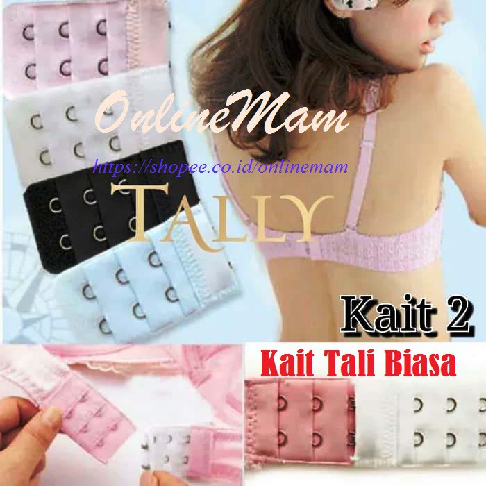 Kait Tali Eksklusif Penyambung BRA BH Extension Tally