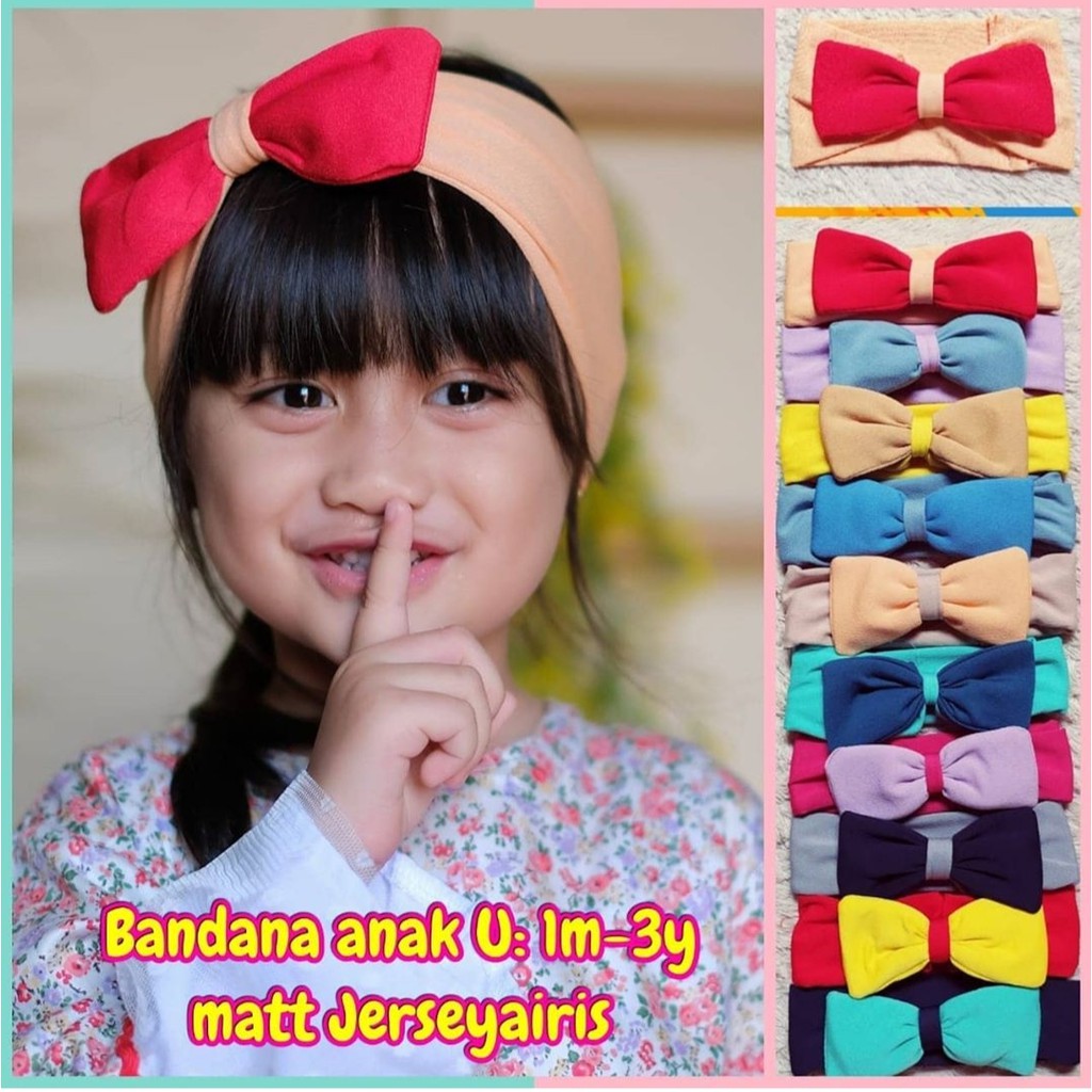 Turban Anak Bandana Bayi Random Model dan Warna