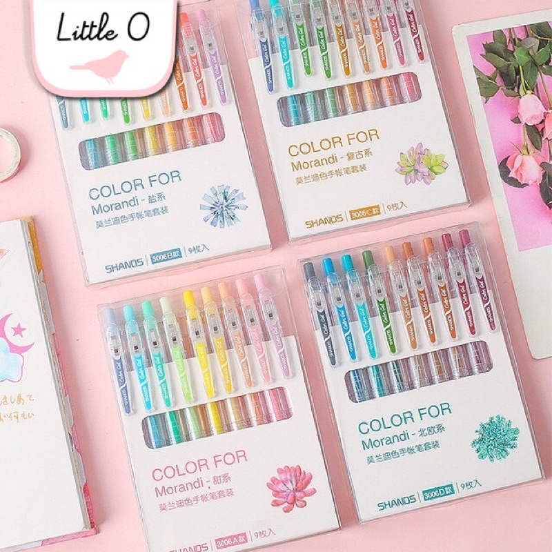 

[little_o.id] TRMURAH Set Colour Pen / Morandi Set Color Pen