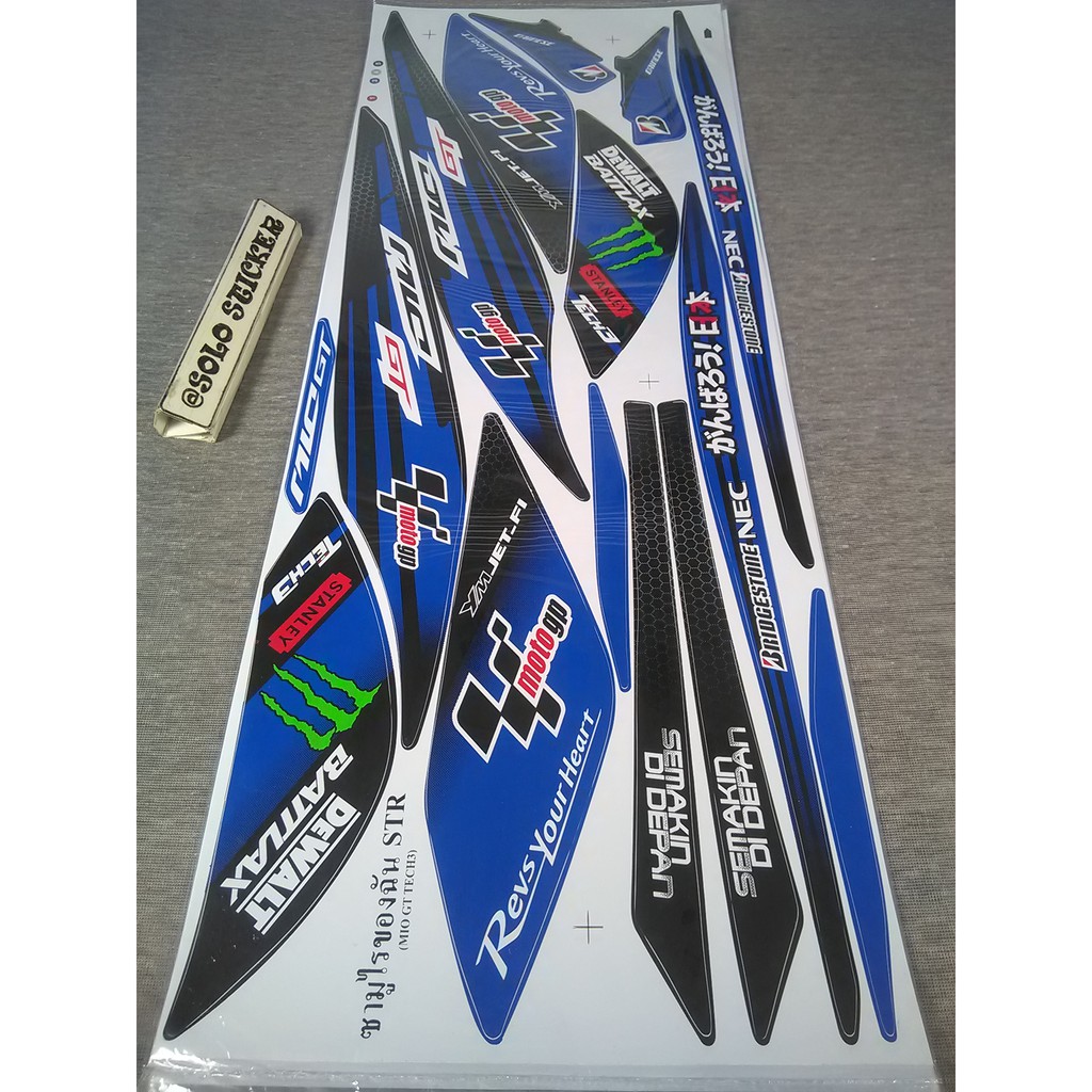 Bisa Cod Striping Sticker Variasi Mio Gt Moto Gp Shopee Indonesia