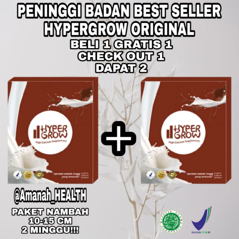 PENINGGI BADAN - PENINGGI BADAN AMPUH - PENINGGI BADAN BEST SELLER - HYPERGROW - HYPERGROW ORIGINAL 