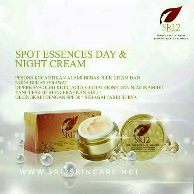 

Spot Essences Day and Night Cream Sr12 - Flek Hitam
