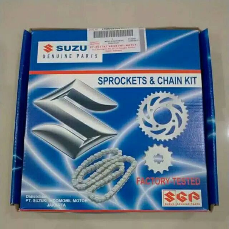 Gear set satria fu fi Gear Set Satria Fu New 150 Gir Set Satria Fu new 150 2014 Ke Atas