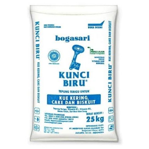 

Tepung Terigu "Kunci Biru" - Repack 1kg