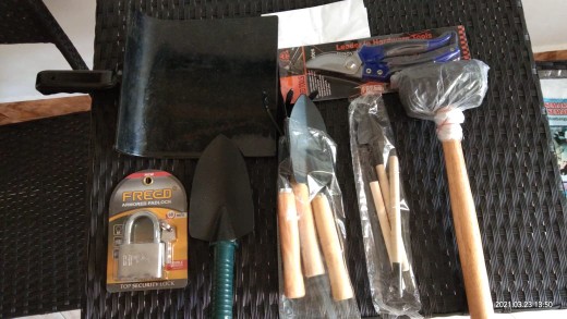 Tatakan Semen Hitam-wadah Semen