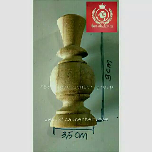 PION SANGKAR KOTAK dan PLECI KAYU JATI